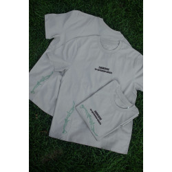 "ZAKORENENÍ NA SPRÁVNOM MIESTE" - béžové SOD tričko (2025, Svätopluk Mikyta)