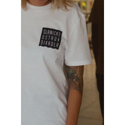 Unisex biele tričko SOD